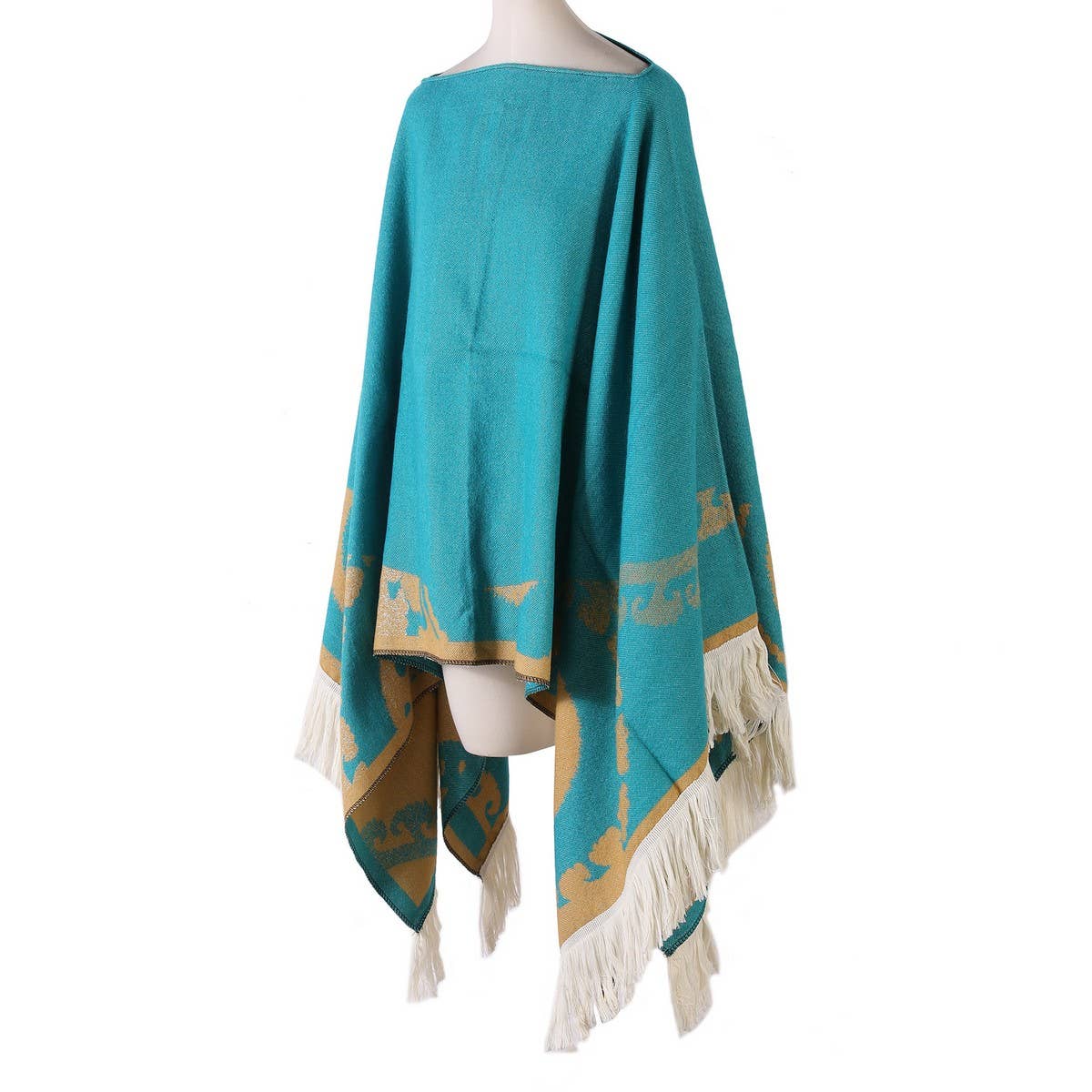 SHAWL WEAR SCARF LEISURE TRAVEL PULLOVER CLOAK