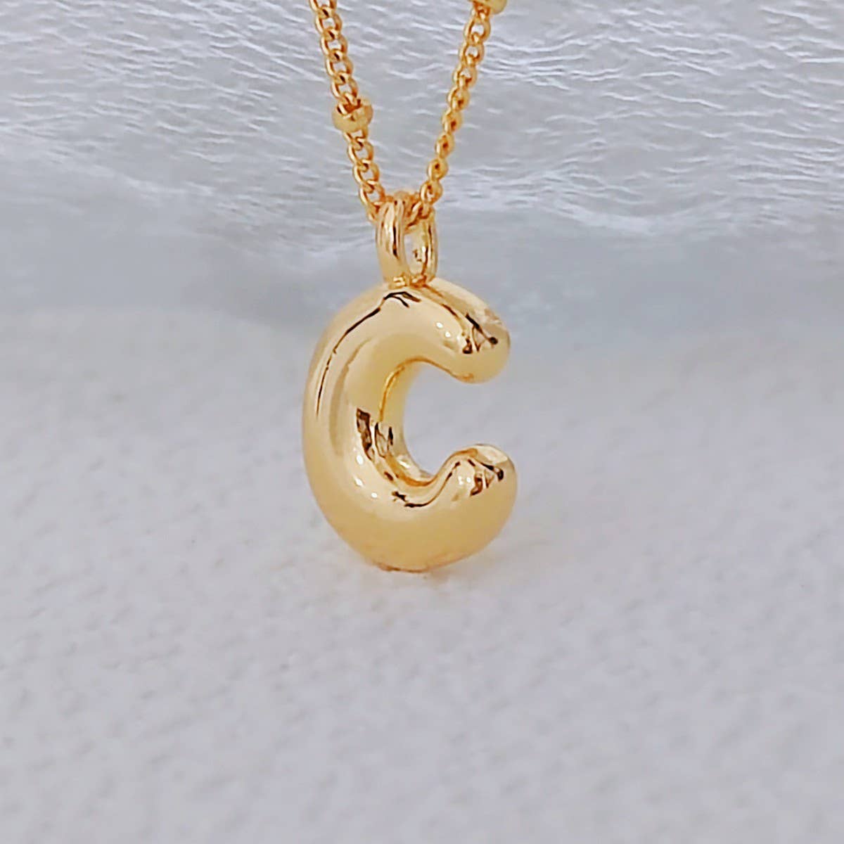 18K Gold 26 Letters Cute Hip Hop Pendant Necklace_CWMM5871