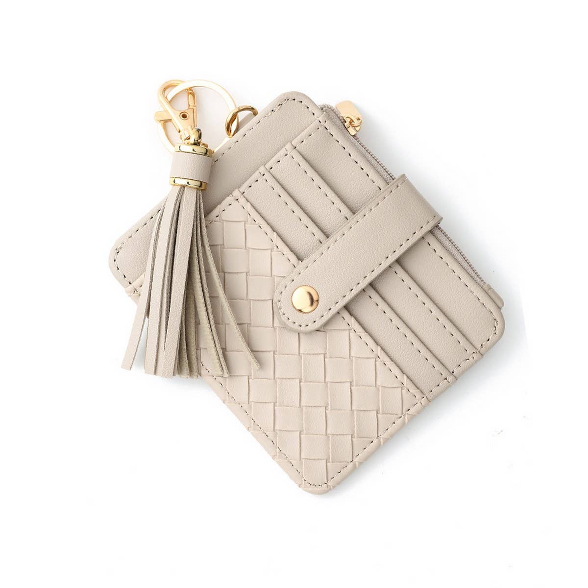 DIY Zipper Wallet with Keychain, Multi-Card Holder_CWAB4992