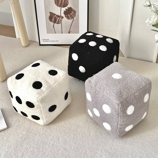 DICE PLUSH TOYS PILLOW CUSHION