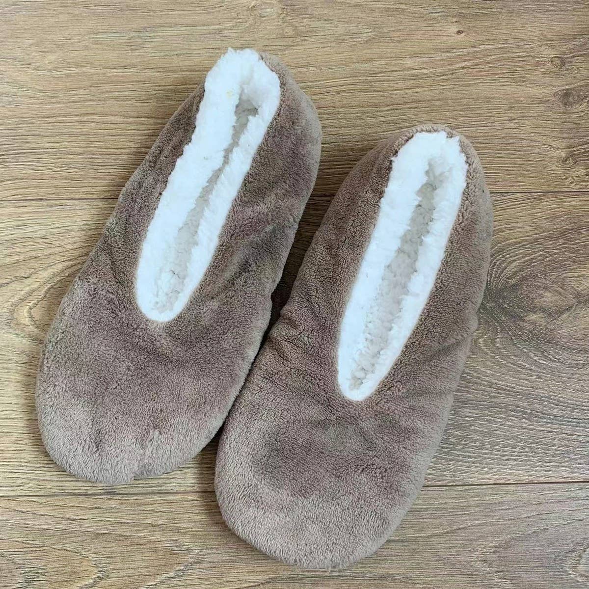 ADULT MEN'S INDOOR HOME SHOES THICKENED VELVET_CWMS1186