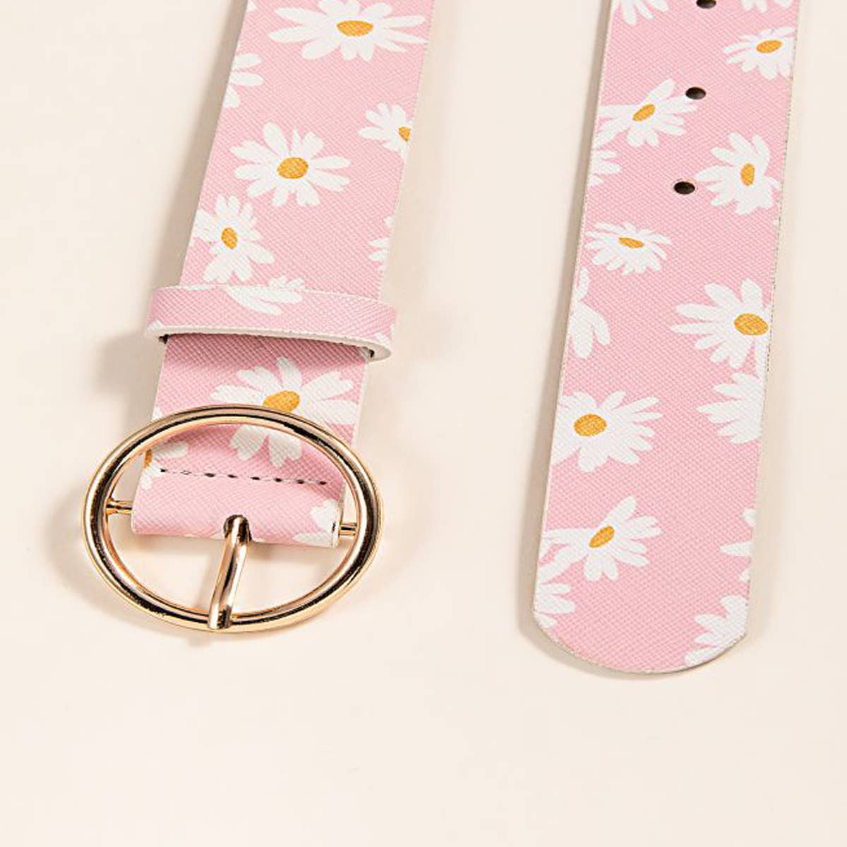 SIMPLE DAISY PINK BELT_CWABE0455