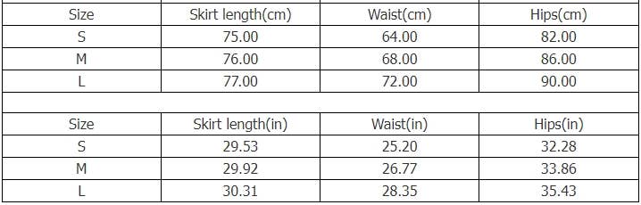 Fit Ink Print High Waist Slimming A-Line Skirt