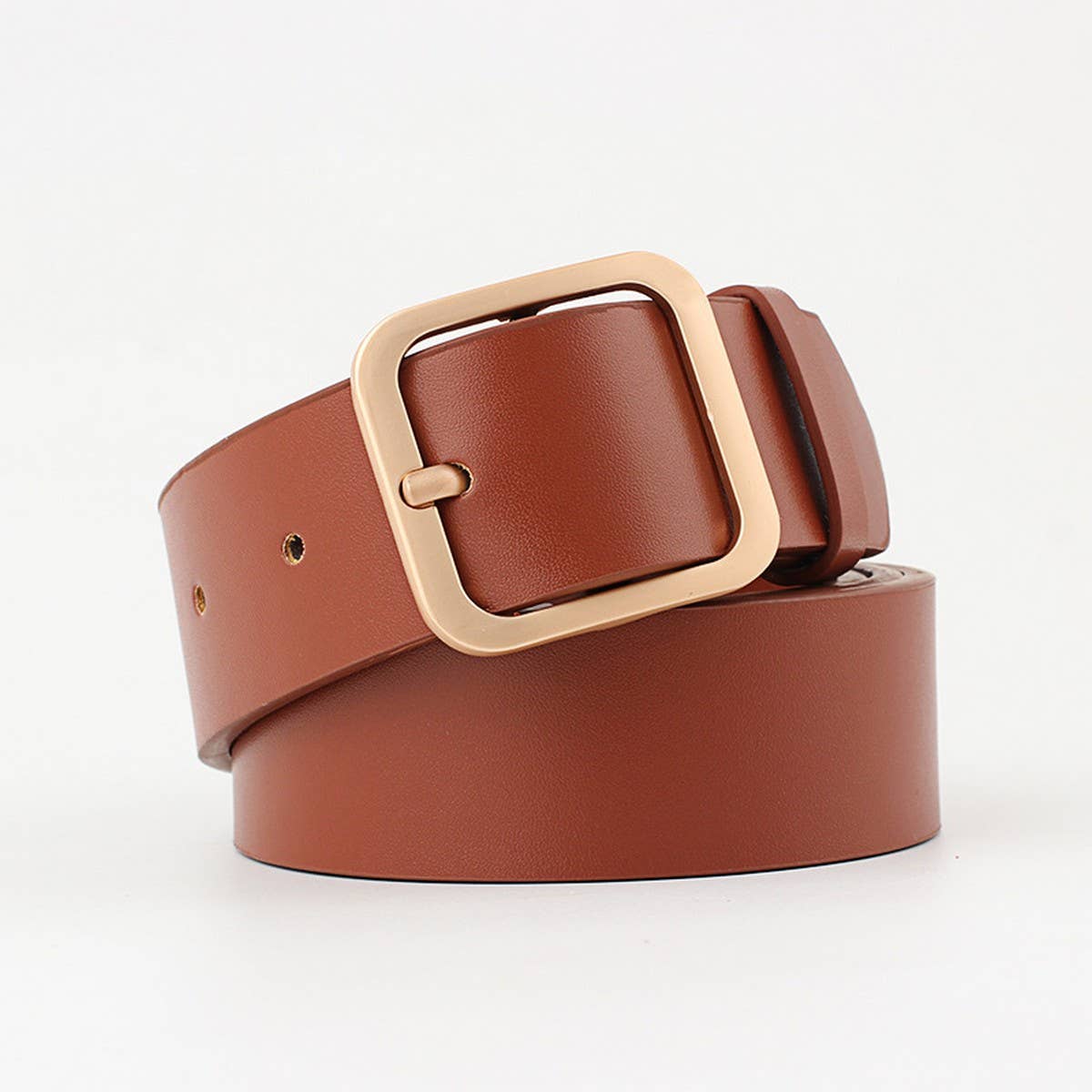 CWABE0370_SQUARE BUCKLE FASHION BELT