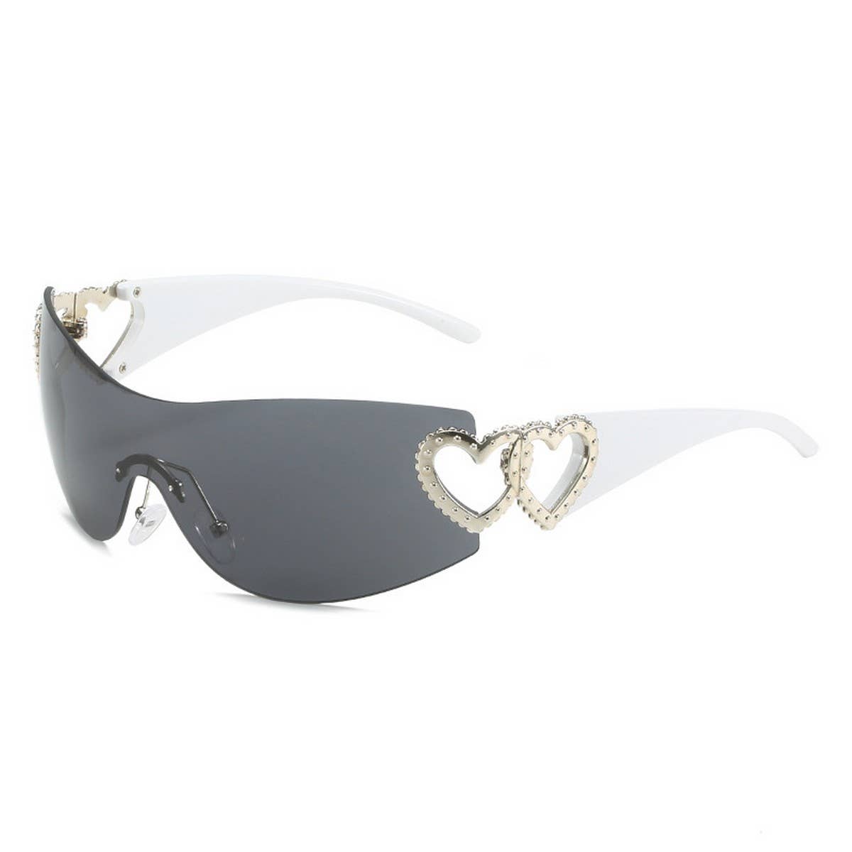 Y2K STYLE FRAMELESS ONE-PIECE HEART SUNGLASSES_CWASG0266