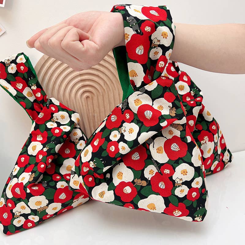 Keys change carrying suit knotting cloth bag