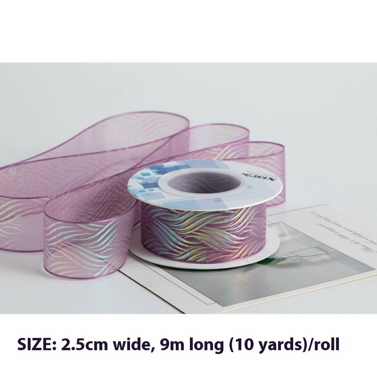 GIFT RIBBON TIED FLOWER PACKAGING MATERIALS