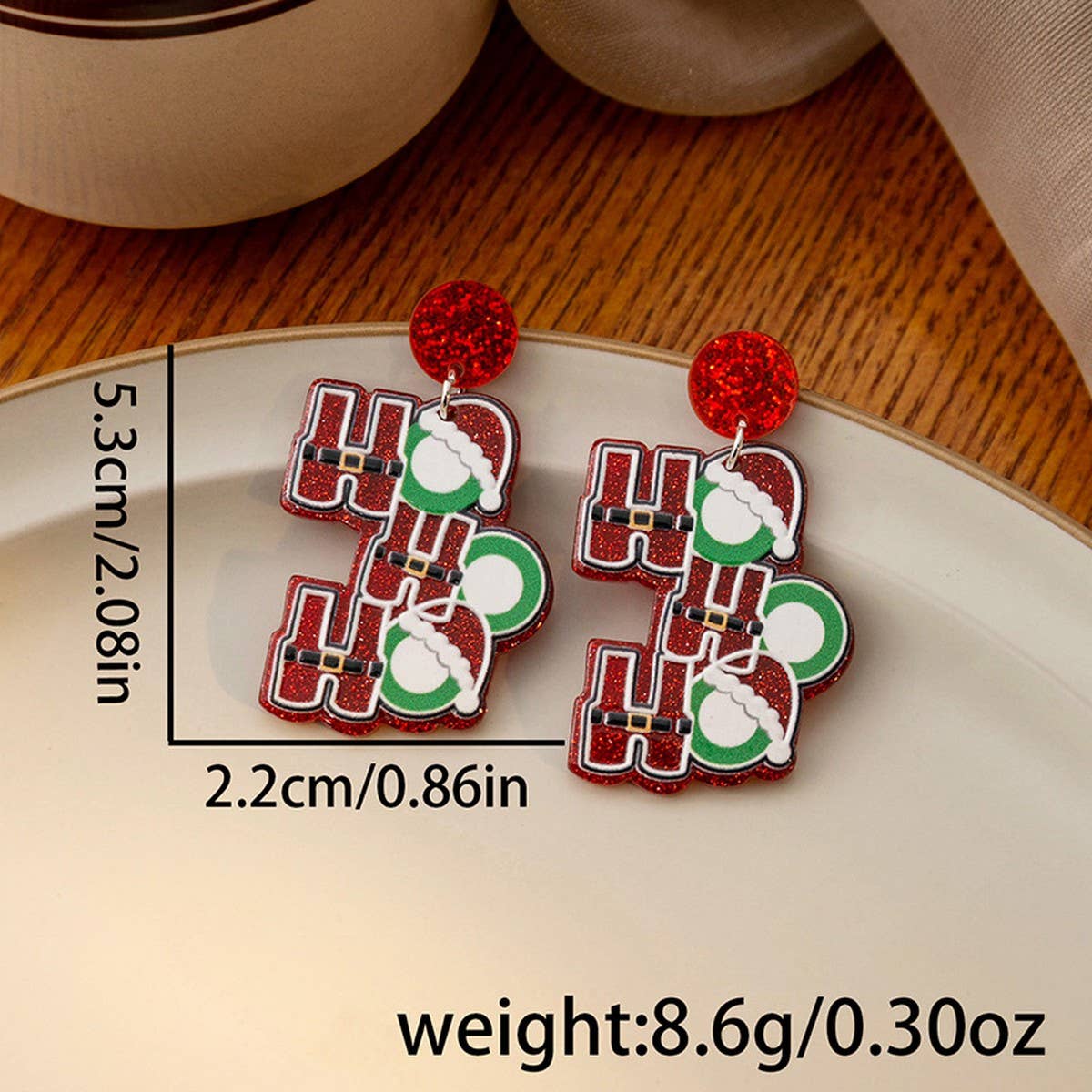 CHRISTMAS SIMPLE AND VERSATILE CARTOON EARRINGS