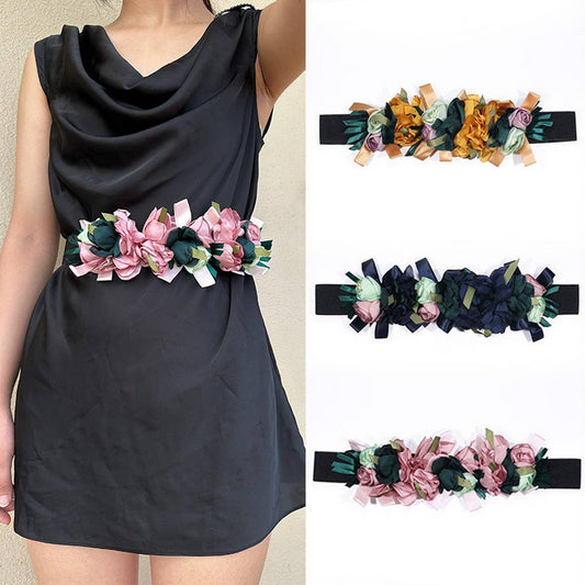 New Women??¢s Elastic Waist Belt for Dresses_CWMM6418