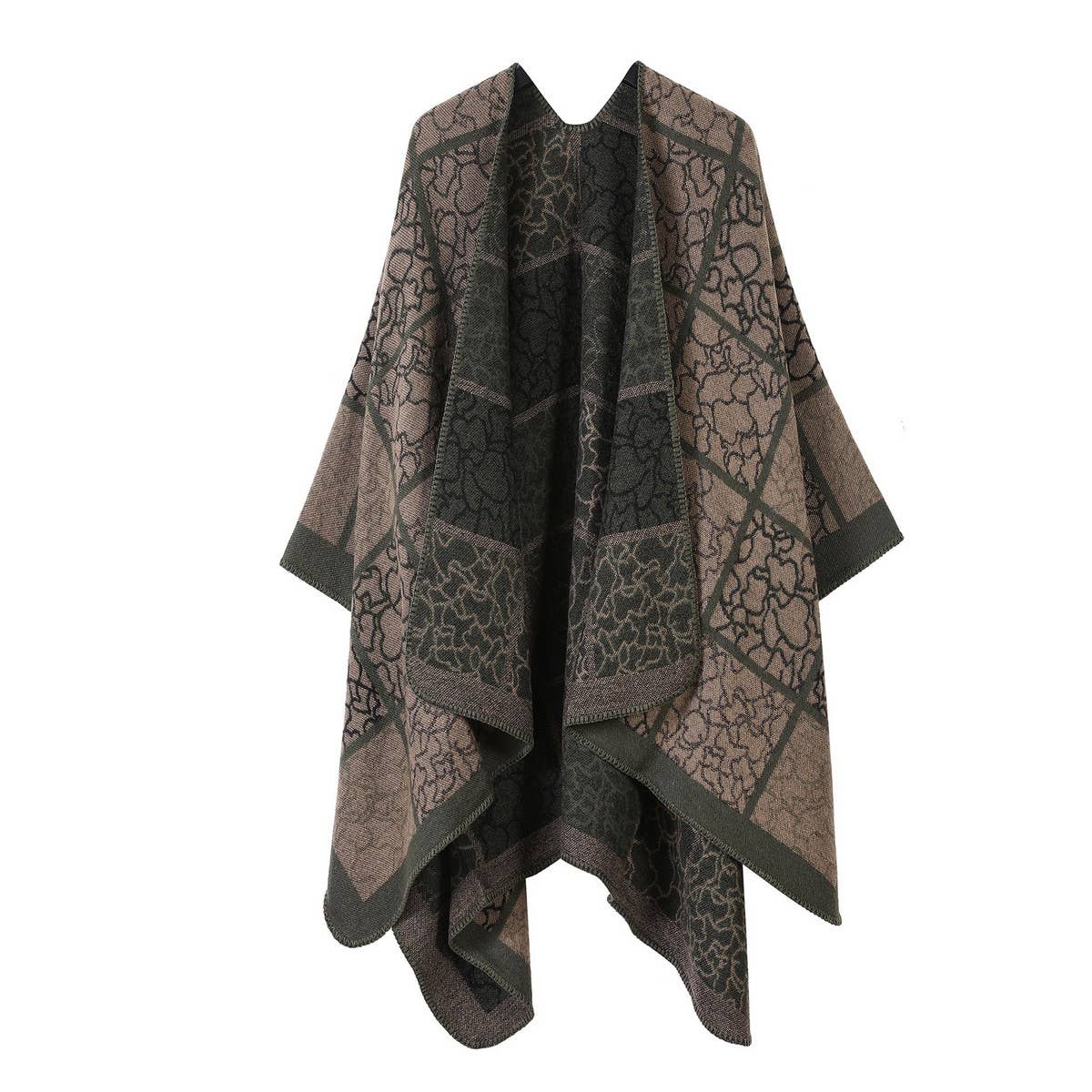 SHAWL HIGH-END SCARF WARM NAP CLOAK