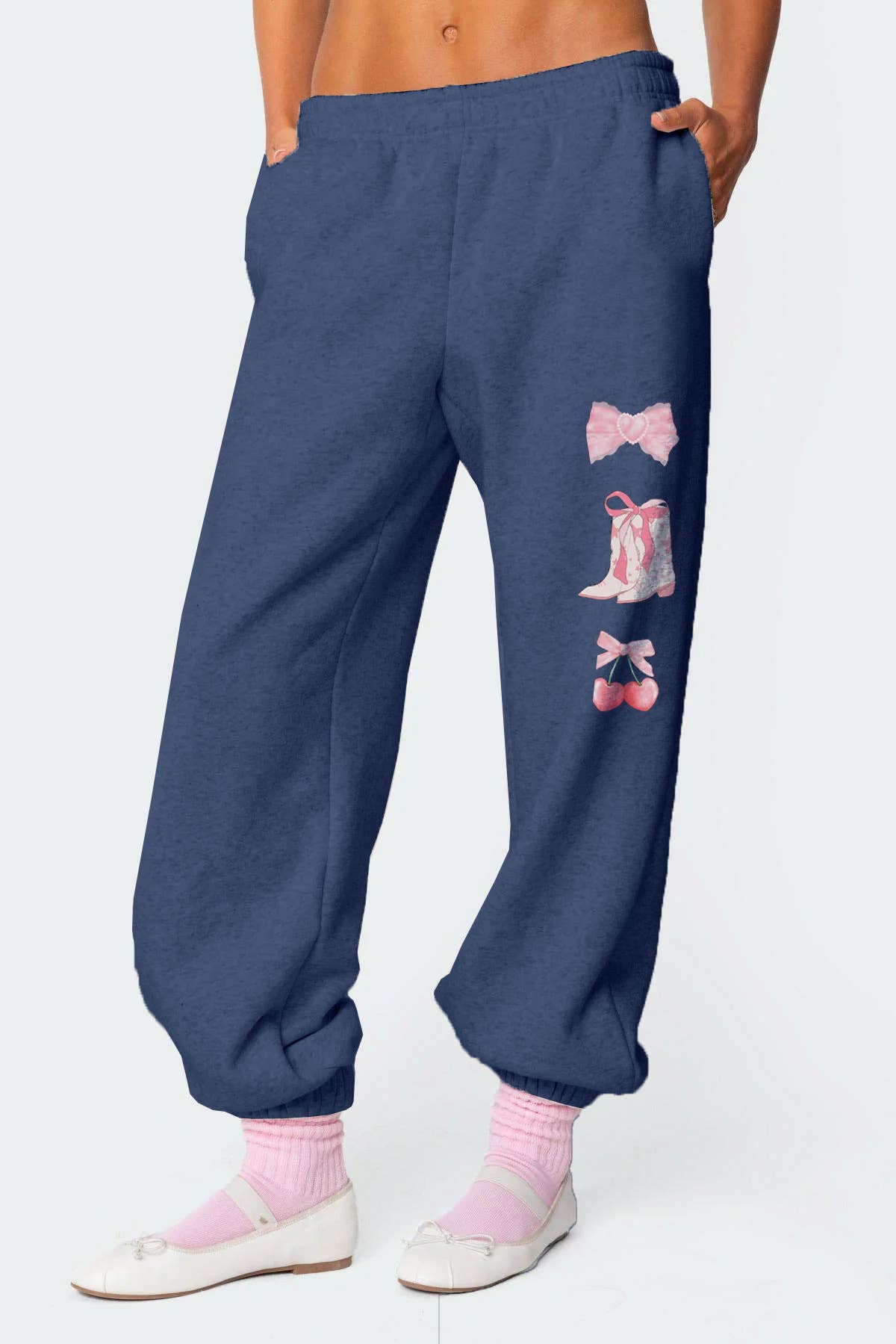 loose hoodie fashion casual wide-leg pants set