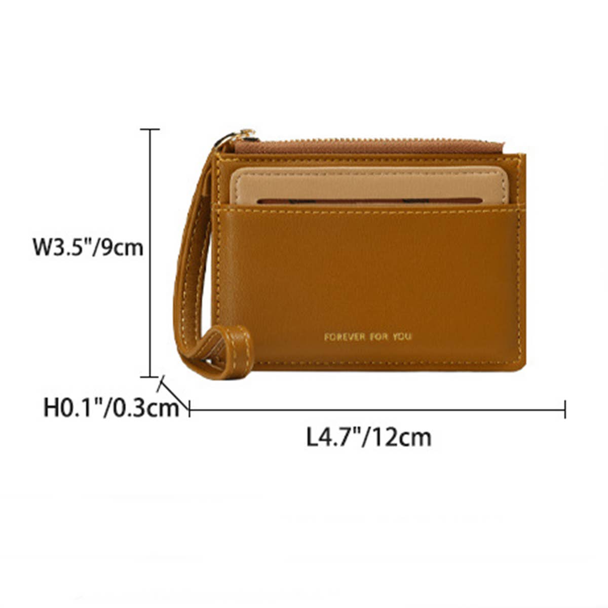 SIMPLE CLUTCH BAG COIN PURSE WALLET_CWAB1236