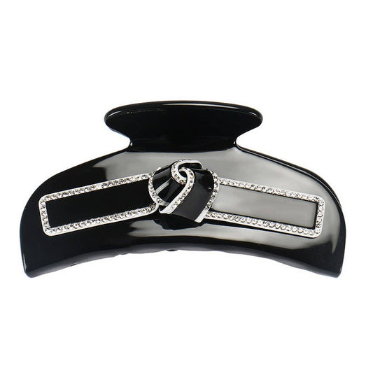 DIAMOND HAIR CLIP PLATE HAIR CLIP SHARK CLIP