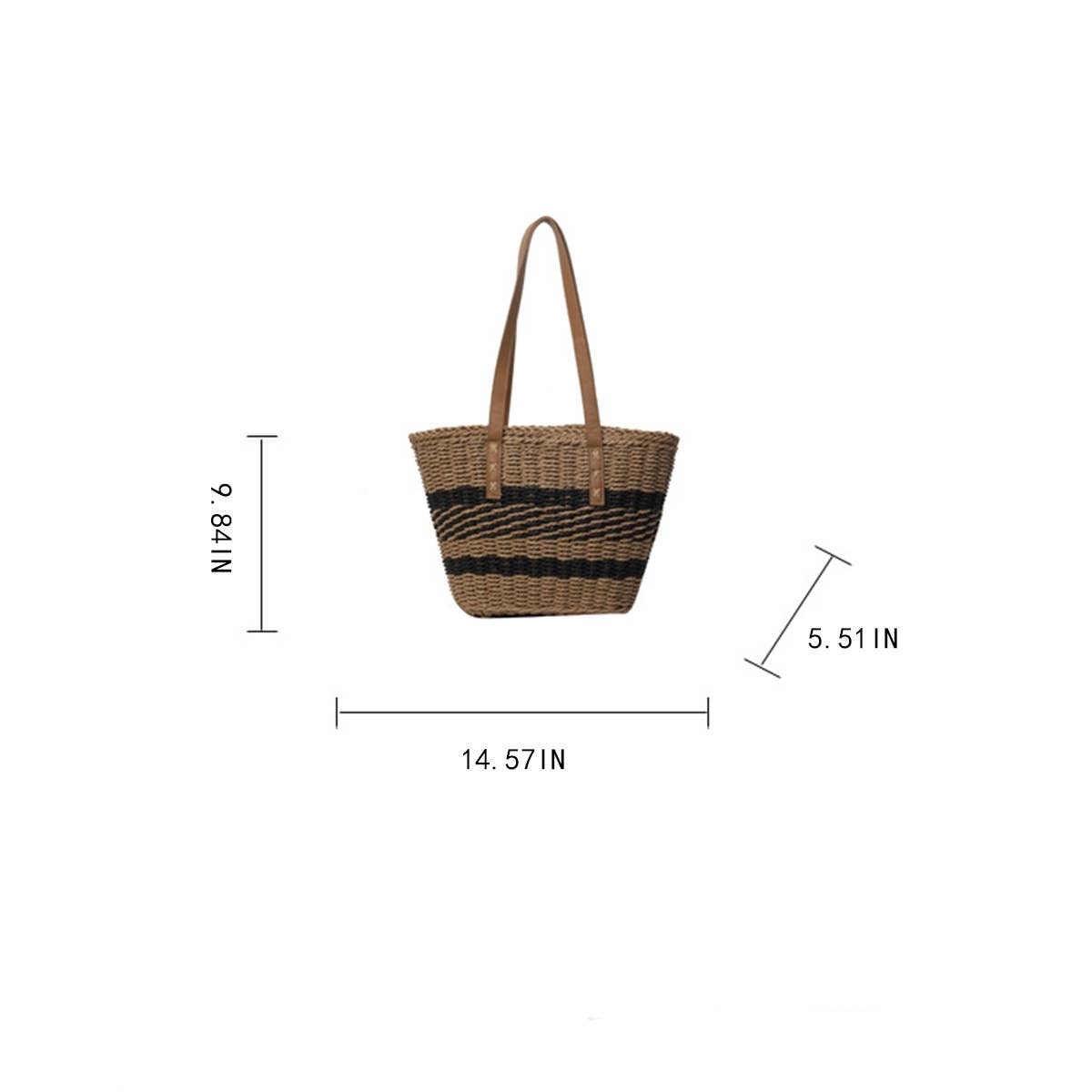 HANDWOVEN LARGE CAPACITY SHOULDER BAG_CWAB2309