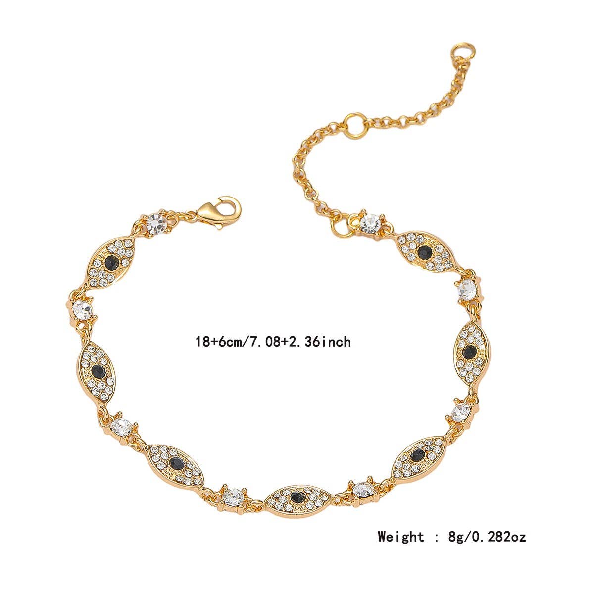 FASHIONABLE EVIL EYE BRACELET VERSATILE BRACELET