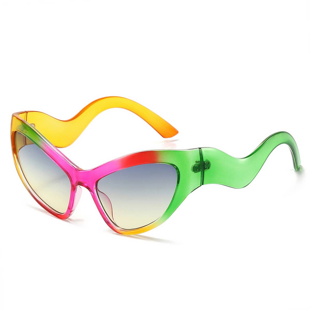 NEW CAT EYE RAINBOW SUNGLASSES