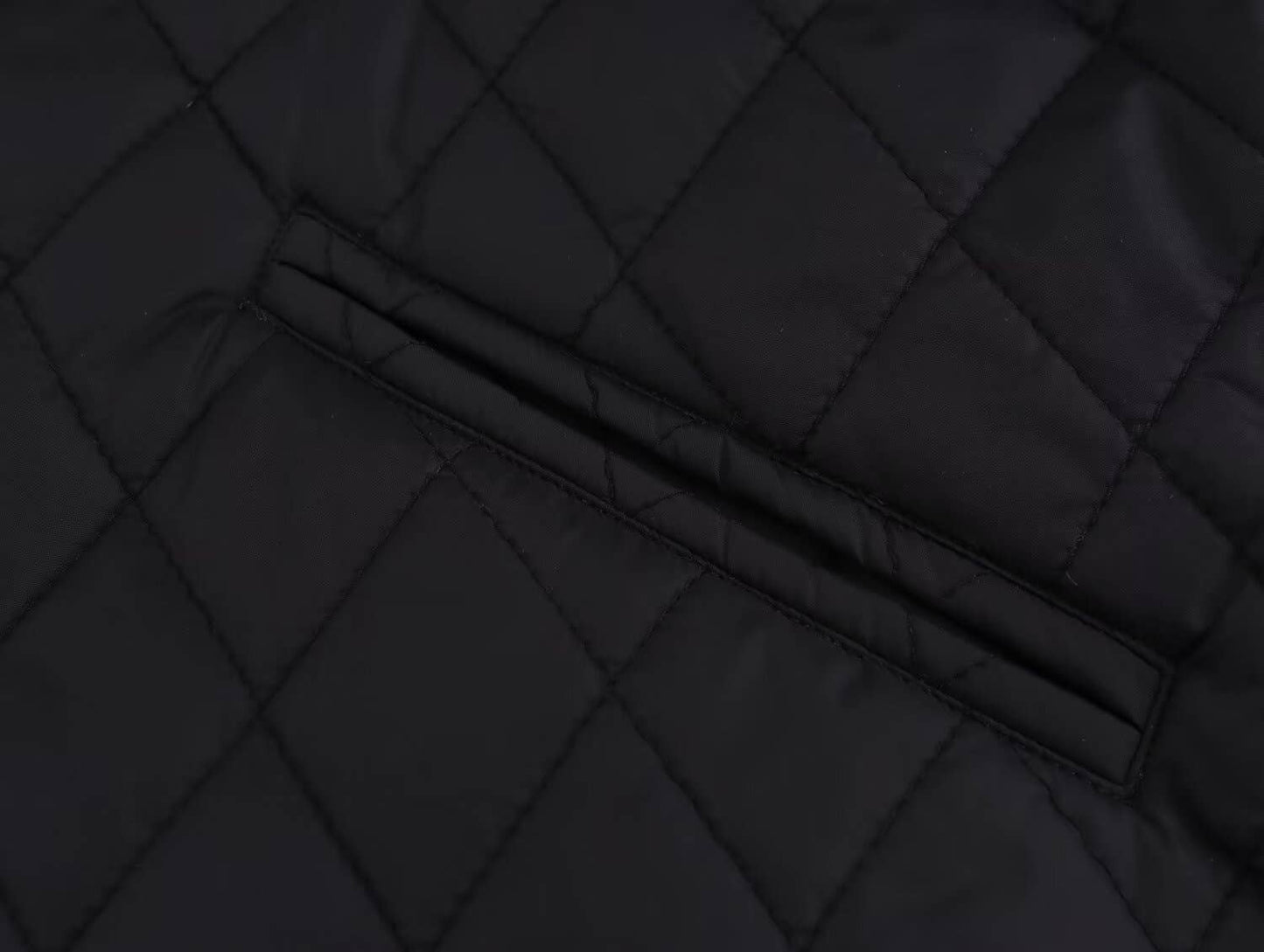 FASHION LOOSE DIAMOND QUILTED COTTON JACKET