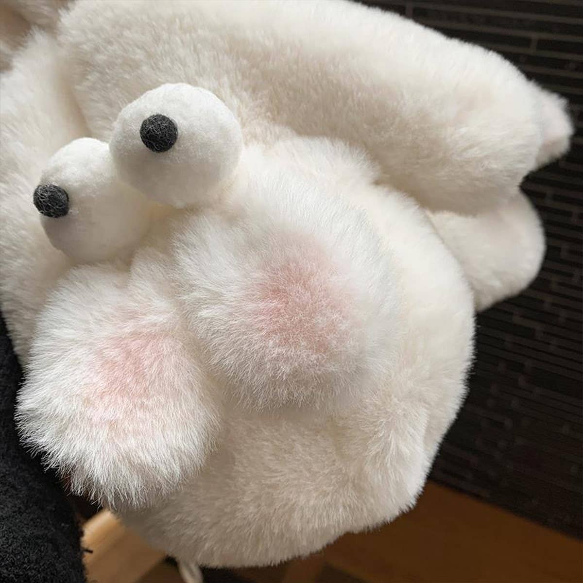 WINTER WARM CARTOON MITTEN HALTER GLOVES_CWAG0183