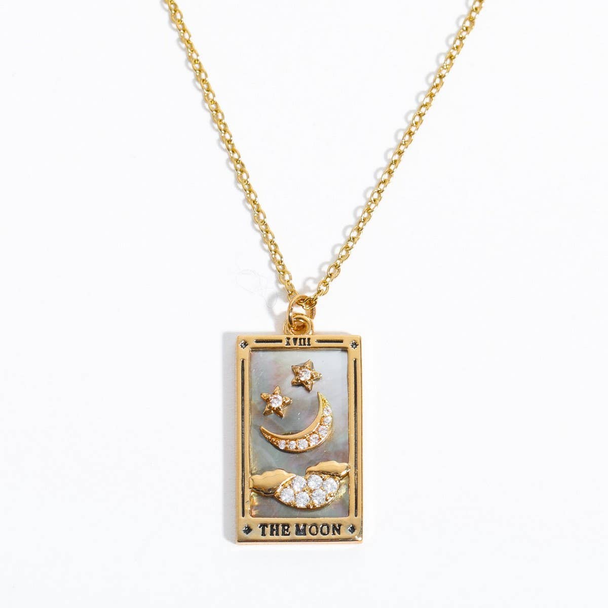 WOMEN'S PERSONALIZED VINTAGE TAROT NECKLACE