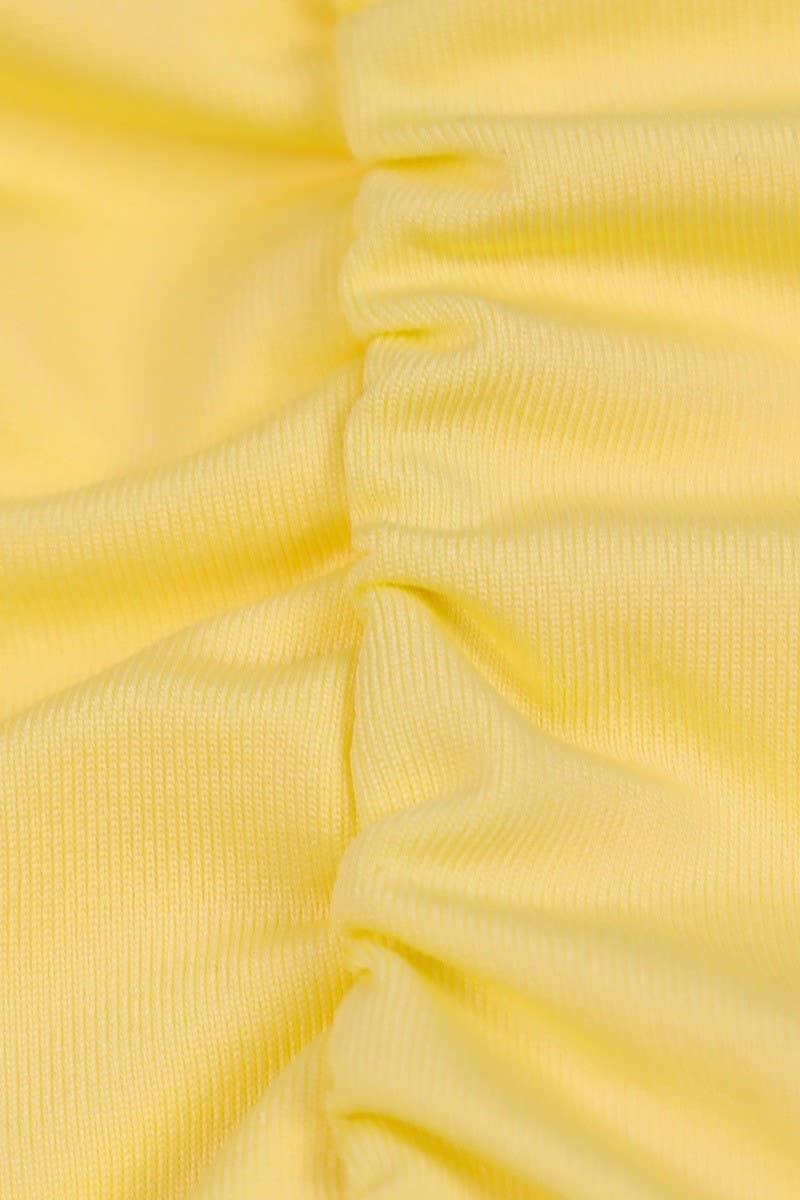 CWDSD10730_SOLID COLOR STRAPLESS BACKLESS SEXY DRESS