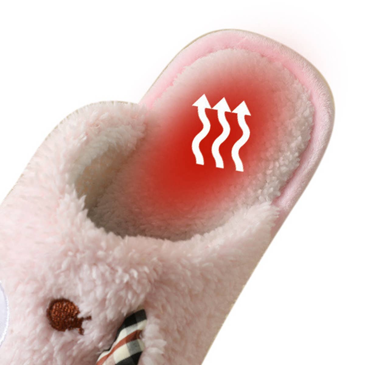 HOUSEHOLD CUTE CARTOON BEAR COTTON SLIPPERS