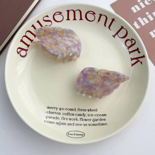 Elegant Acetate Seashell Hair Claw Clip ? Summer