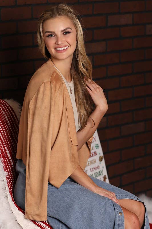 CWOJA189-P_IN PLUS SIZE WATERFALL FAUX SUEDE JACKET