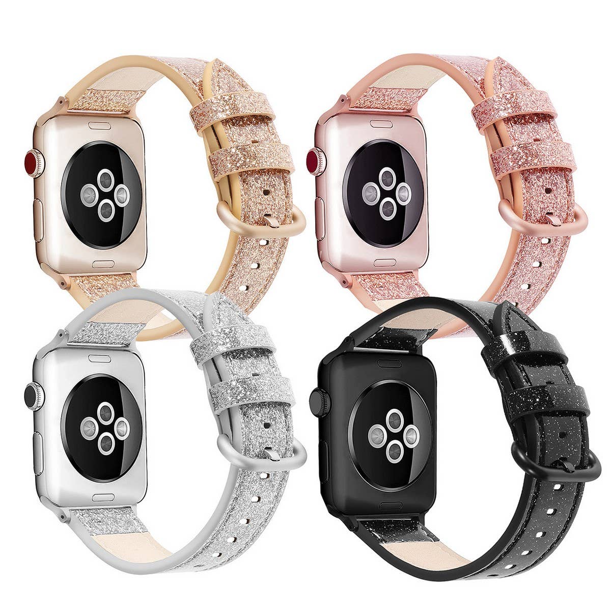 APPLE WATCH/IWATCH GLITTER CLASSIC BUCKLE STRAP_CWWW0082