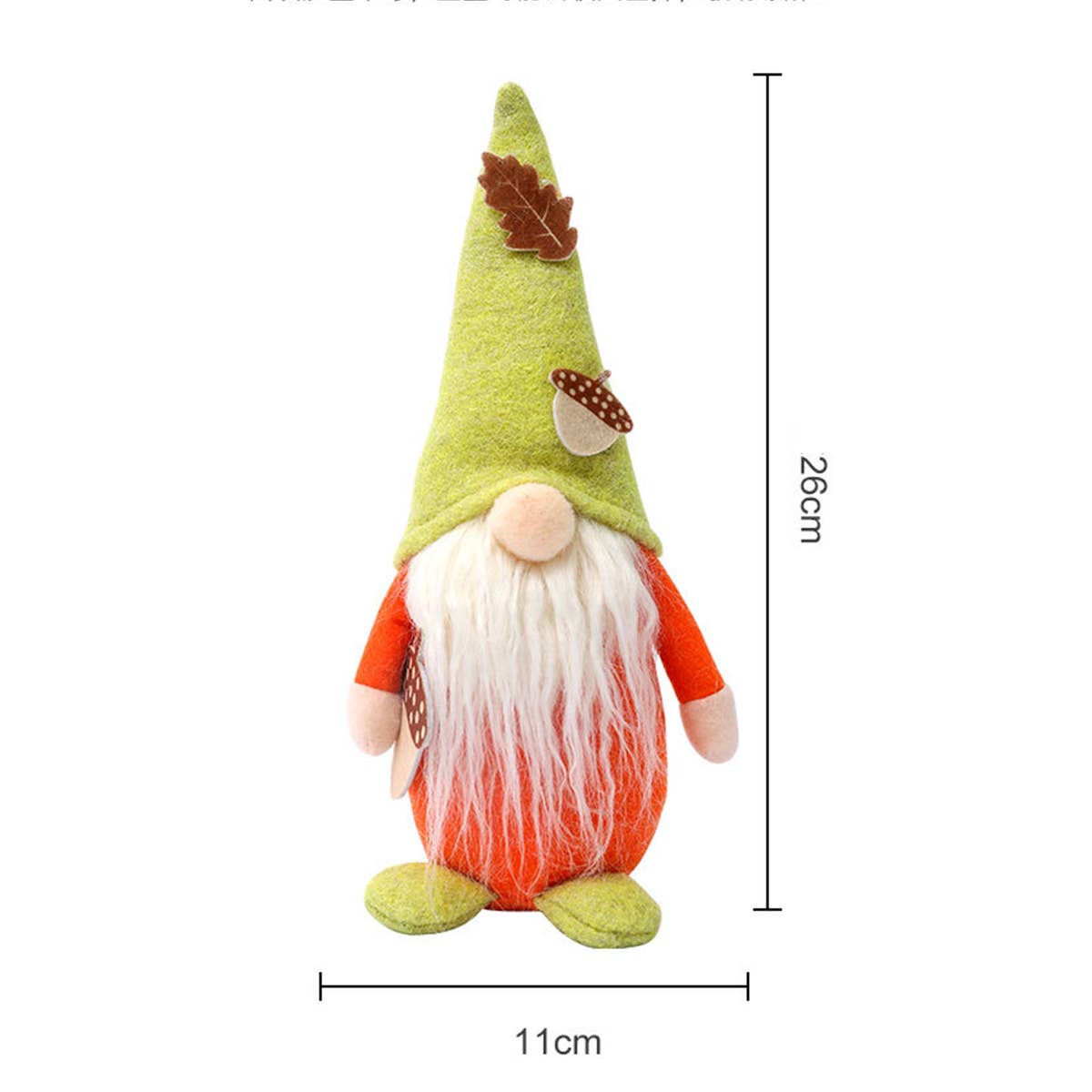 CWMM9528_HARVEST FESTIVAL RUDOLPH STANDING DOLL ORNAMENT