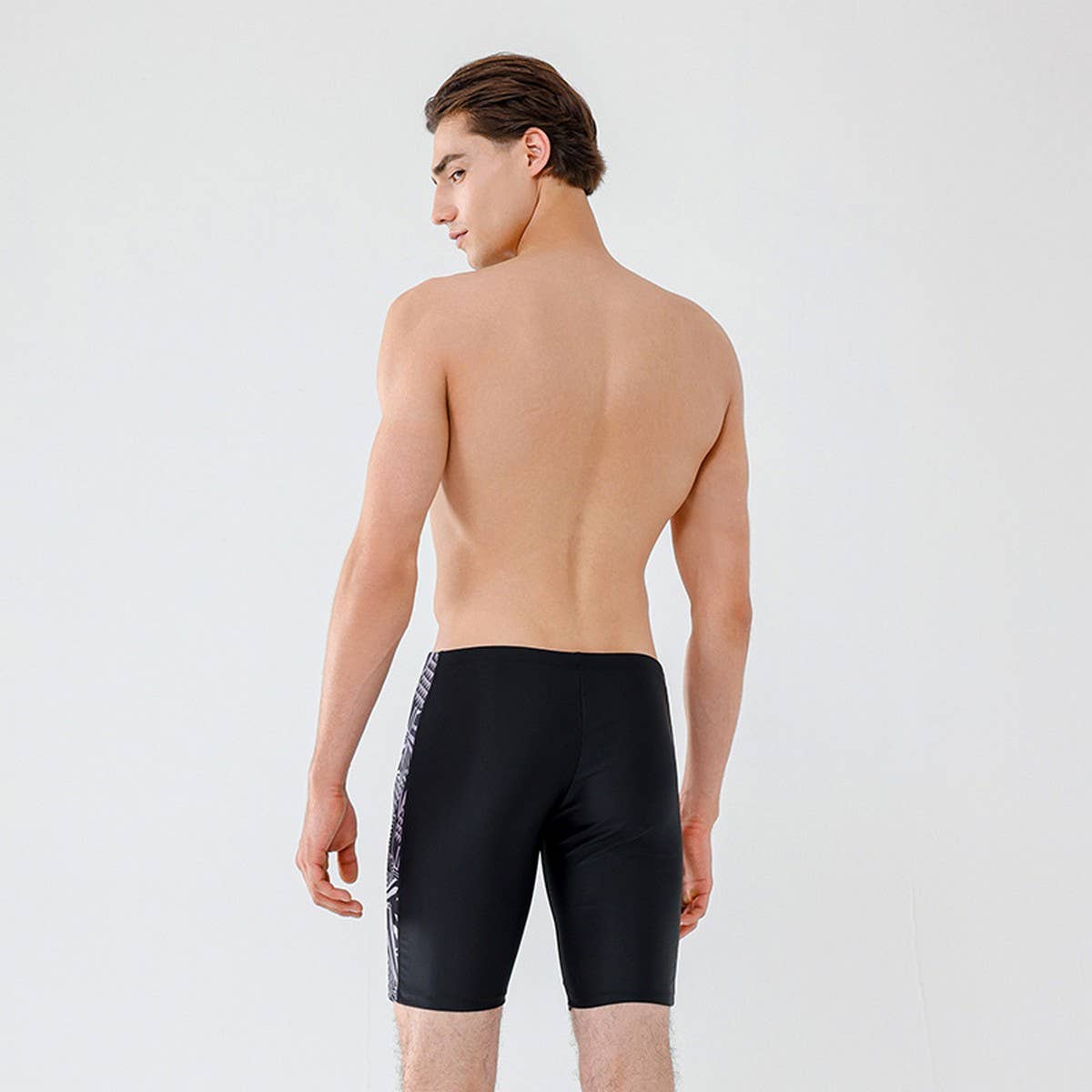 Men's 5-Inch Lined Quick Dry Swim Shorts Plus Size