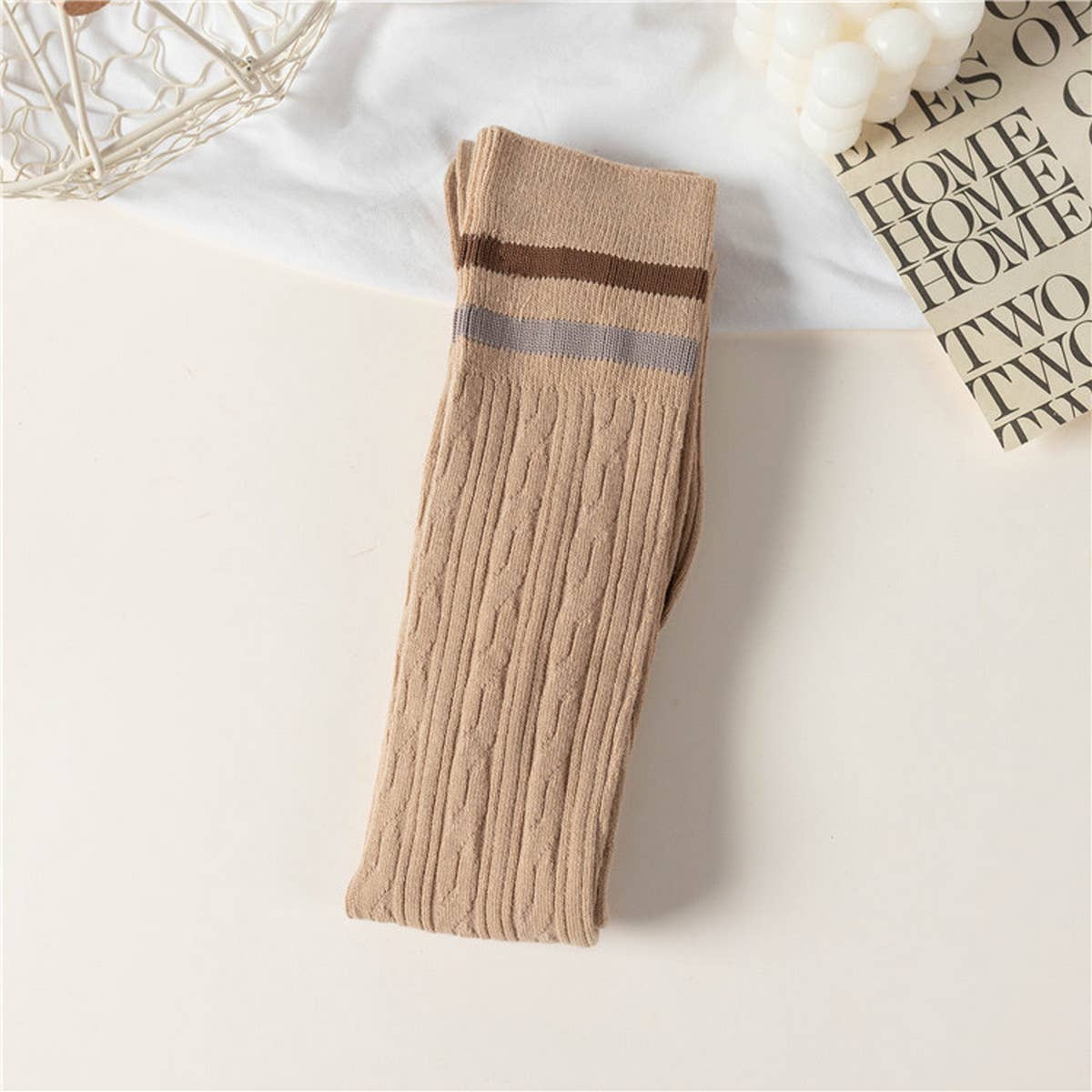 2024 NEW ALL-MATCH STRIPED KNEE-HIGH SOCKS_CWMS0654