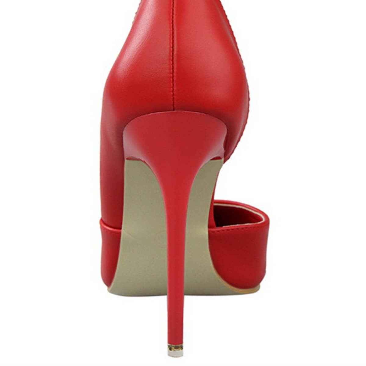 WOMEN SHALLOW-POINTED HOLLOW HIGH-HEELED SHOES