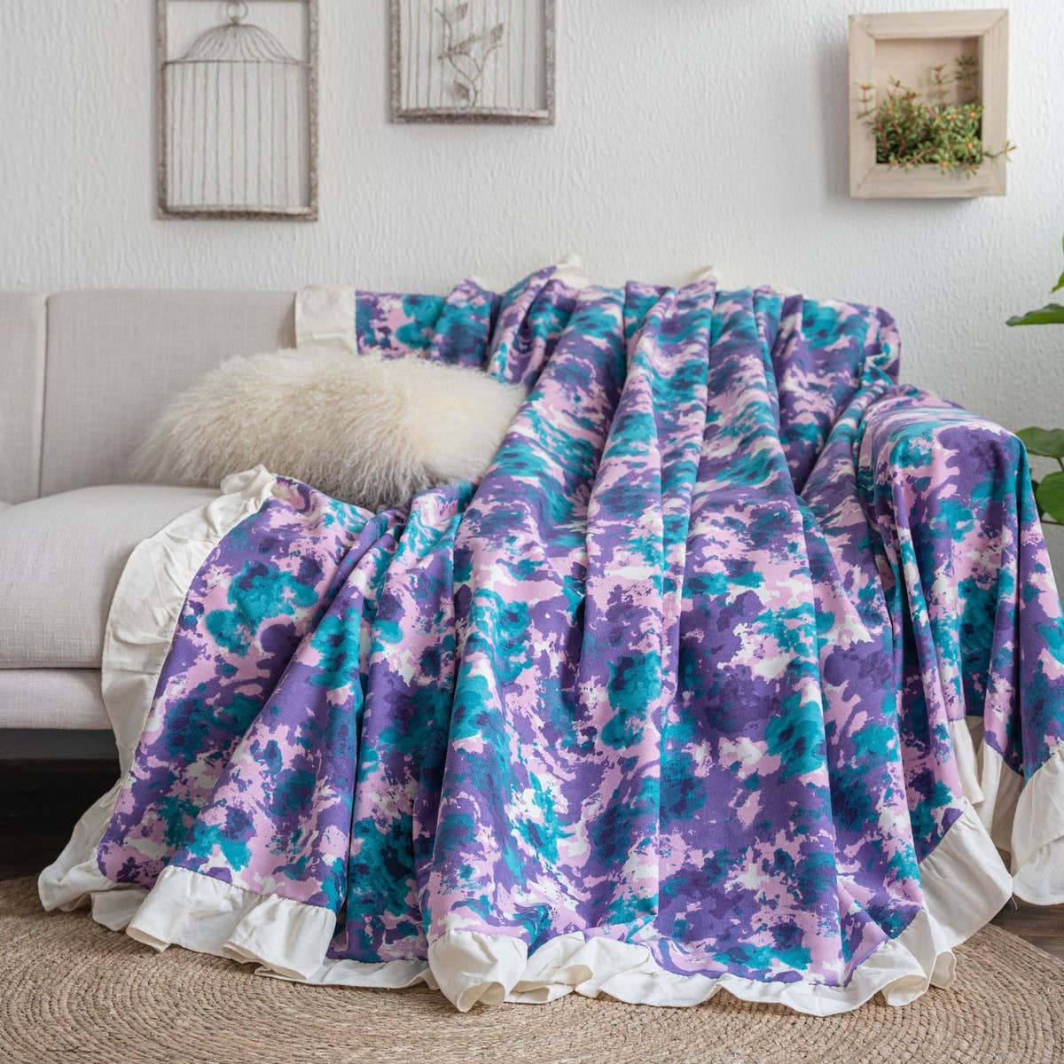 MULTIFUNCTIONAL RETRO SOFA THROW