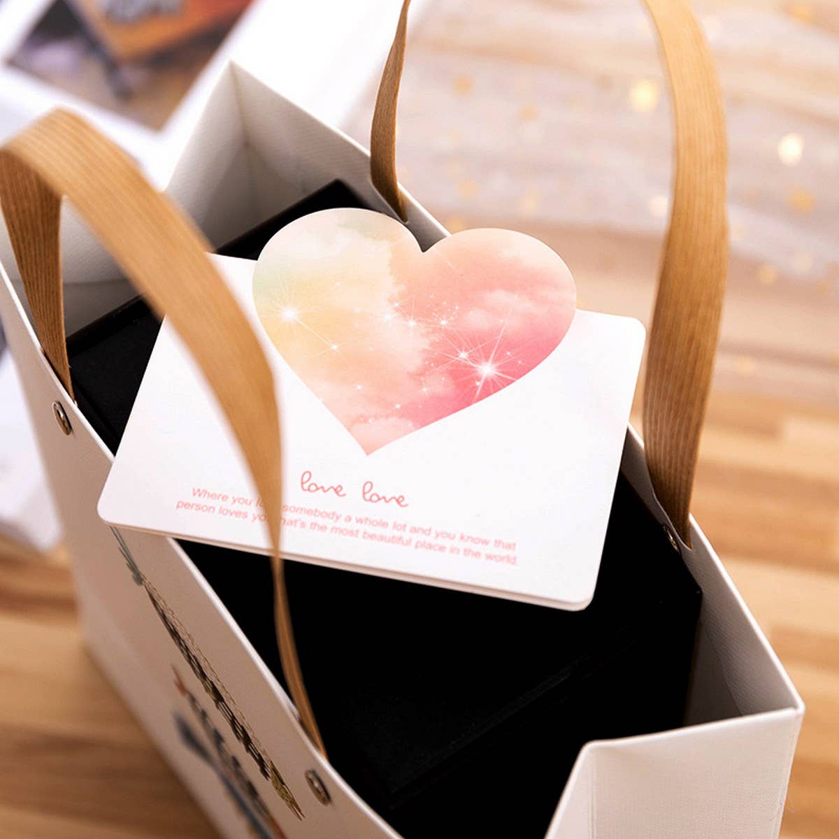 INS STYLE THREE-DIMENSIONAL LOVE GREETING CARD