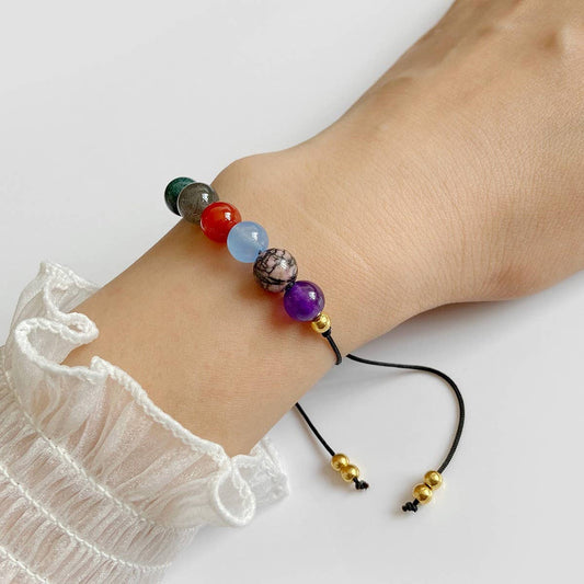 VINTAGE HAND-WOVEN ADJUSTABLE BRACELET