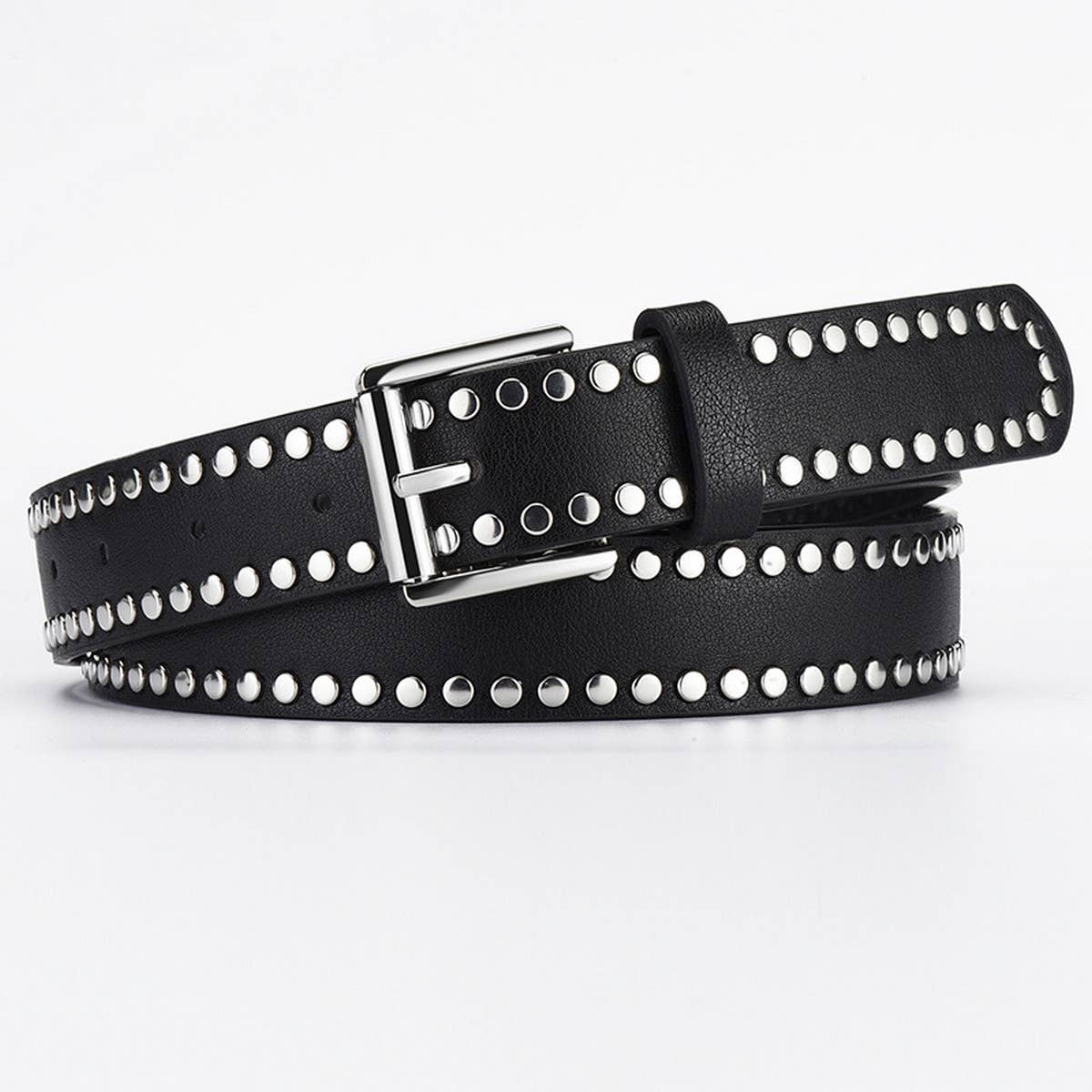 VERSATILE NEW STYLE PUNK RIVET BELT_CWABE0583