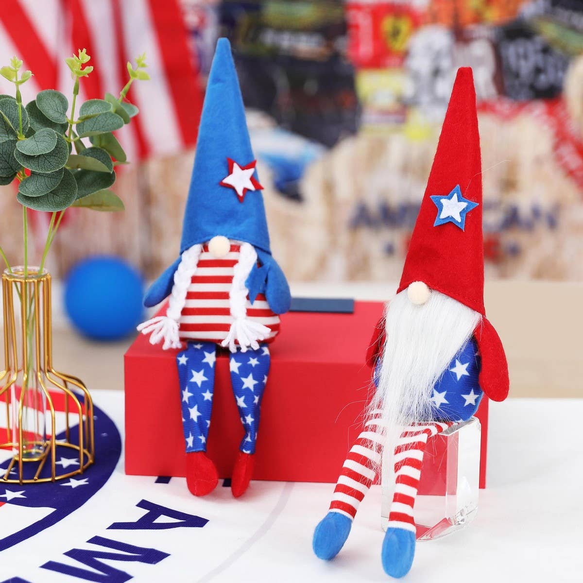 CWMM9499_AMERICAN INDEPENDENCE DAY FIVE-POINTED STAR DOLL