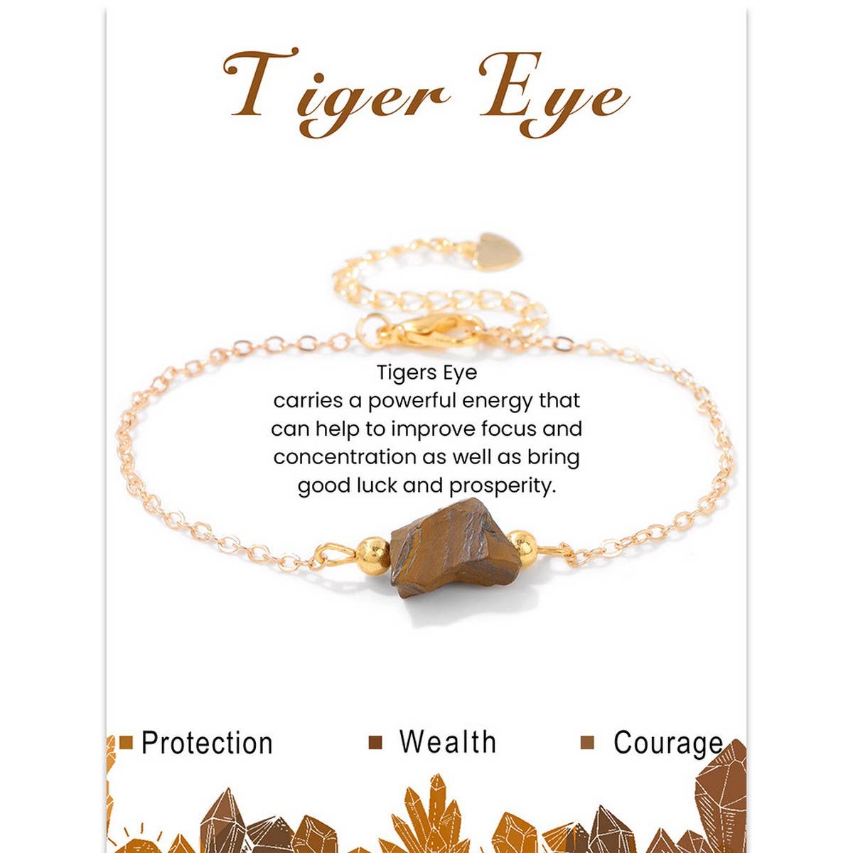 NATURAL STONE IRREGULAR VERSATILE BRACELET