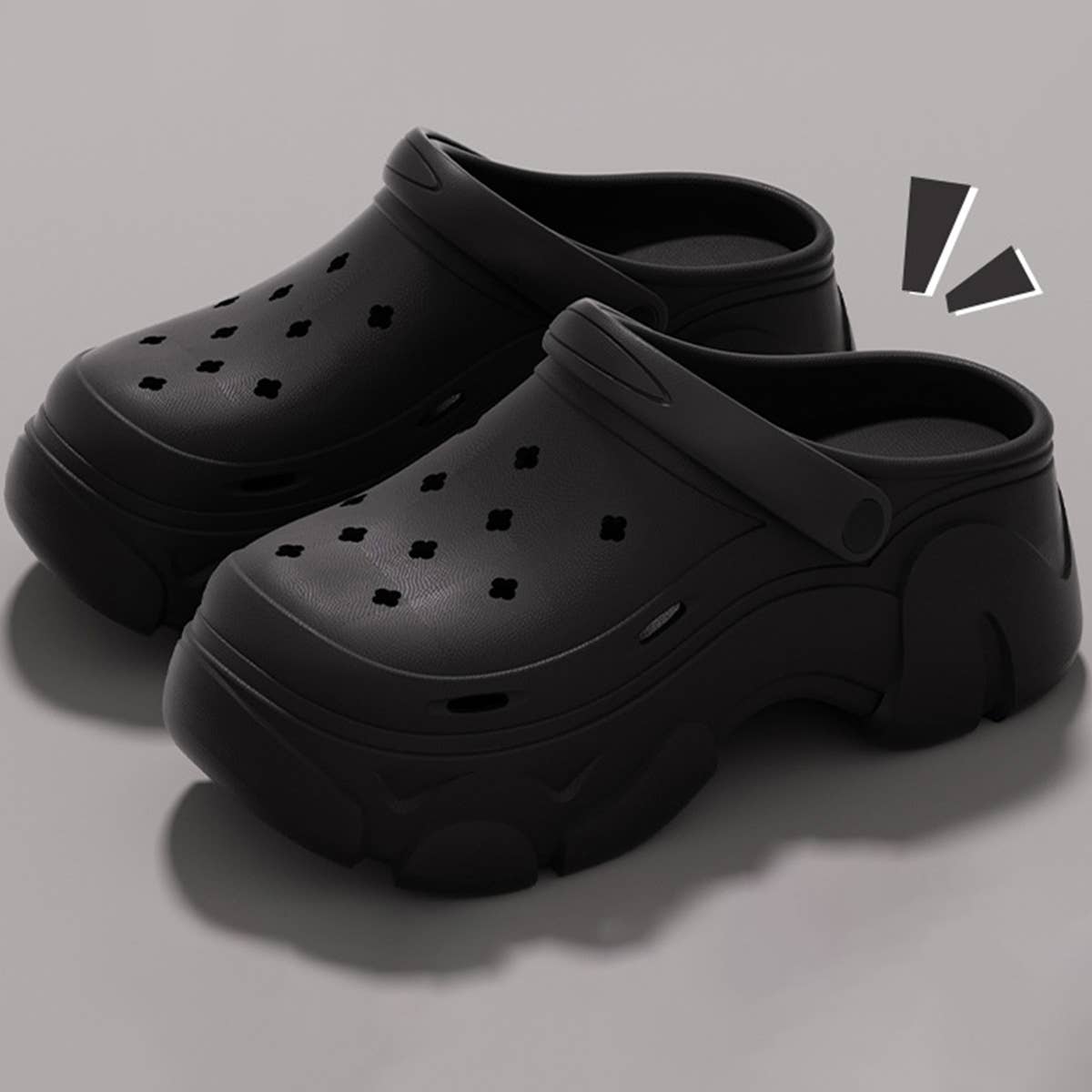 8CM THICK-SOLED OUTDOOR HOLE SANDALS_CWSHS0818