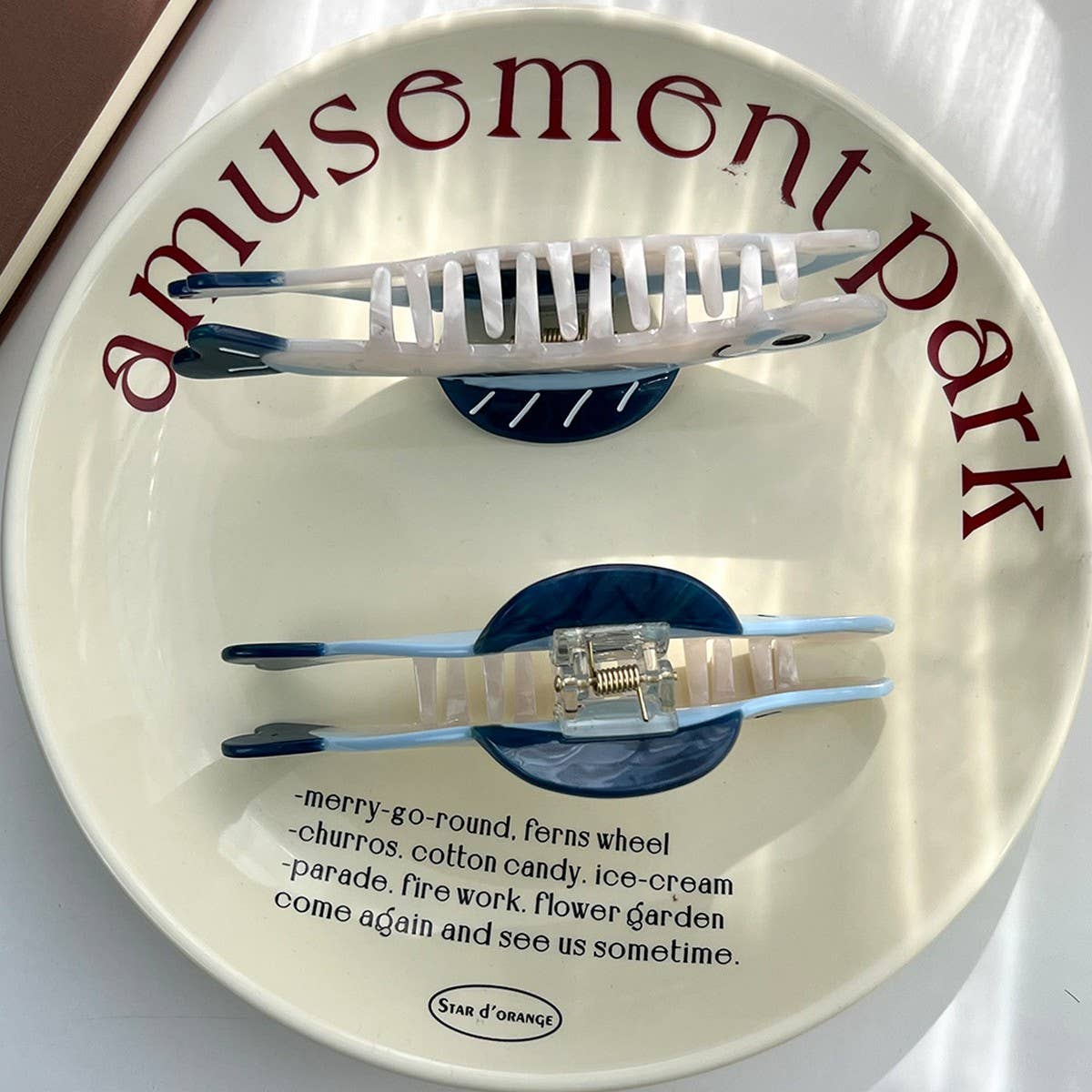 Sardine Acetate Claw Clip ? Chic Hair Accessory