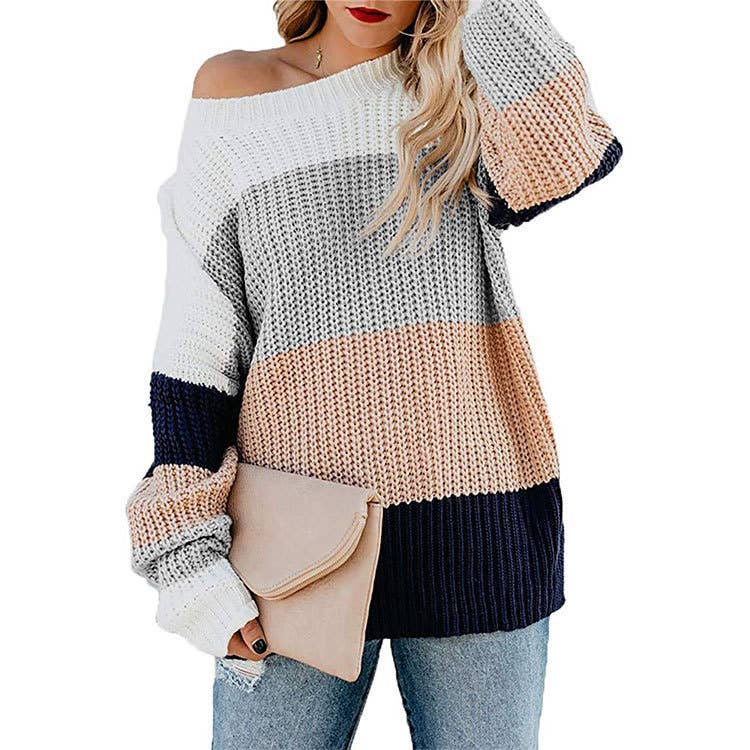 STRIPED PULLOVER RAINBOW KNITWEAR
