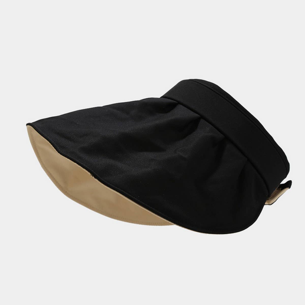 Women's Shell Visor Hat -Dual-Sided Summer Sun Hat_CWAH3305