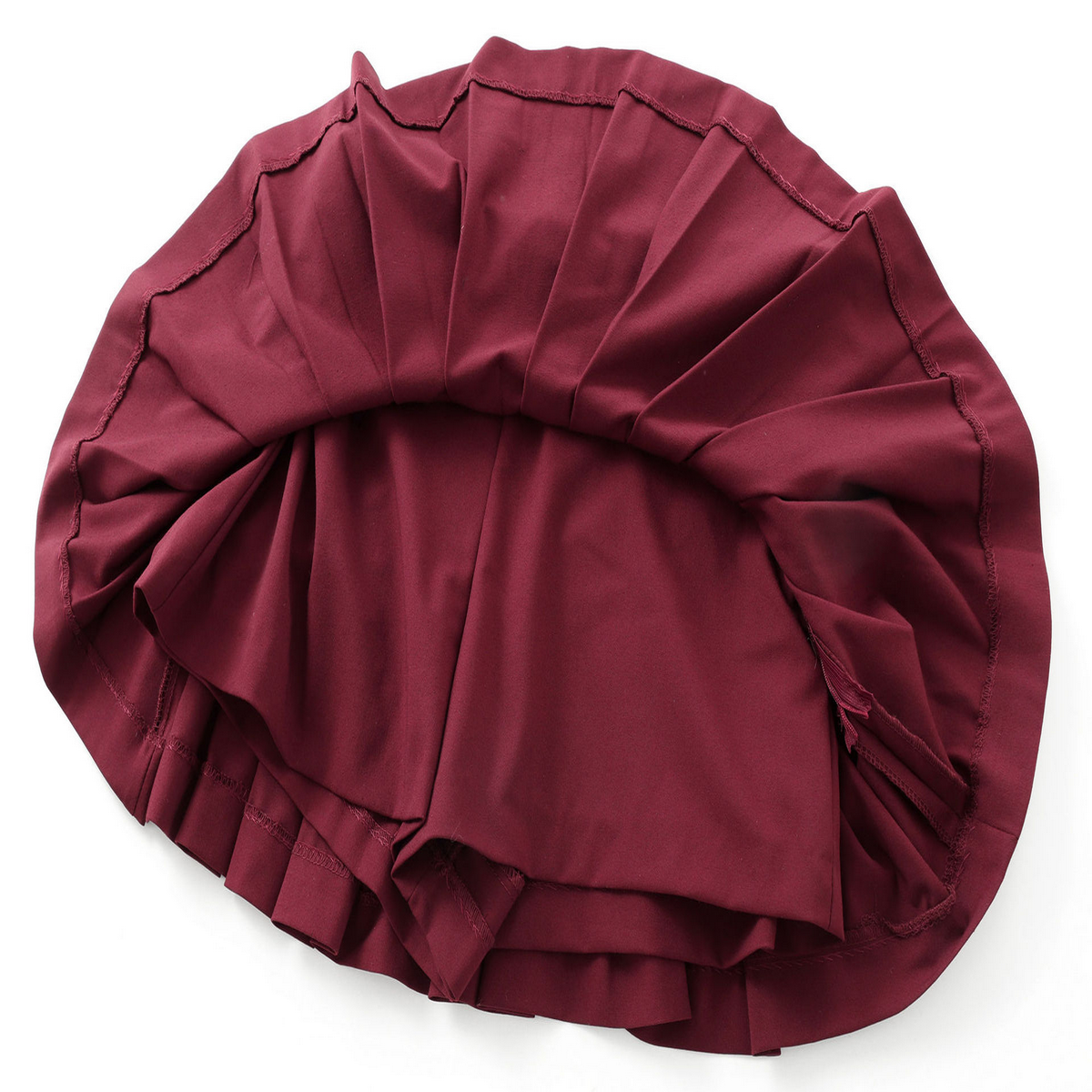 Wide Pleated Skirt for Women, French Chic Style