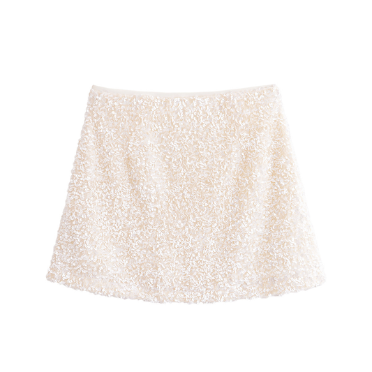 Women's Sequin Skirt, Trendy French Design