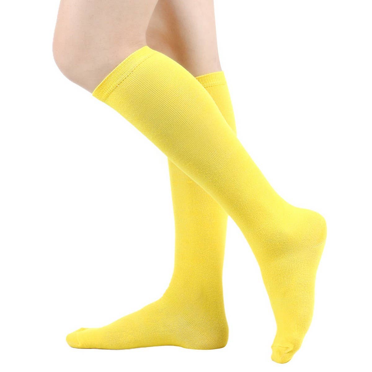 CWMM10064_WOMEN KNEE-HIGH SOCKS FOR SCHOOL &AMP  PERFORMANCE