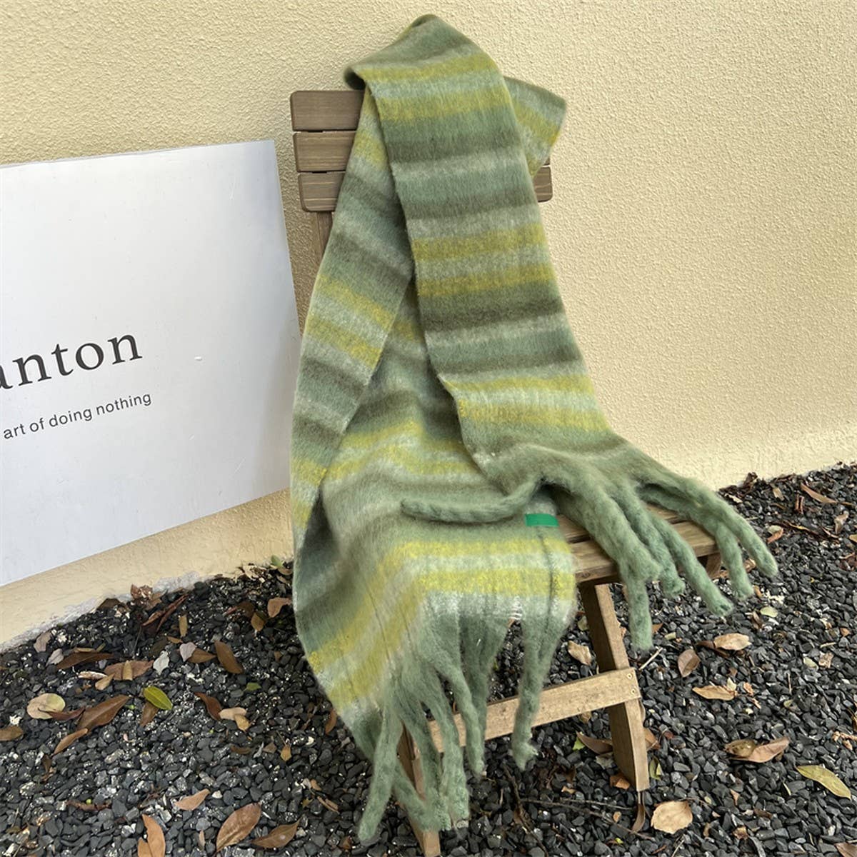 Vintage Scarf - Cute Winter Neck Wrap for Students
