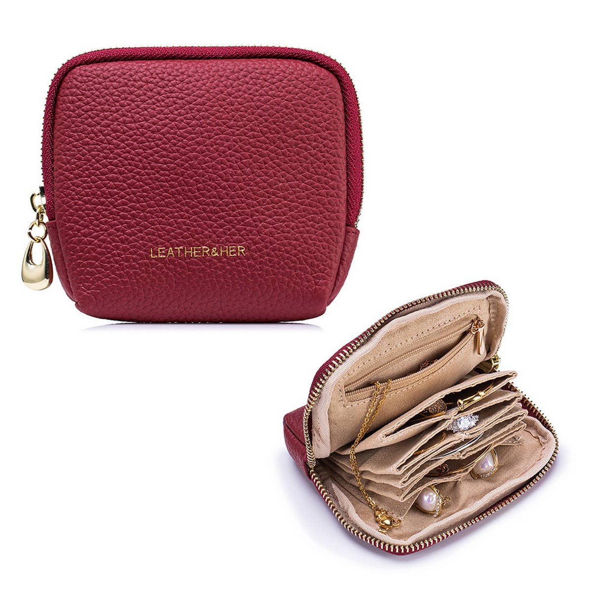 Portable Leather Jewelry Box for Women_CUAB00362