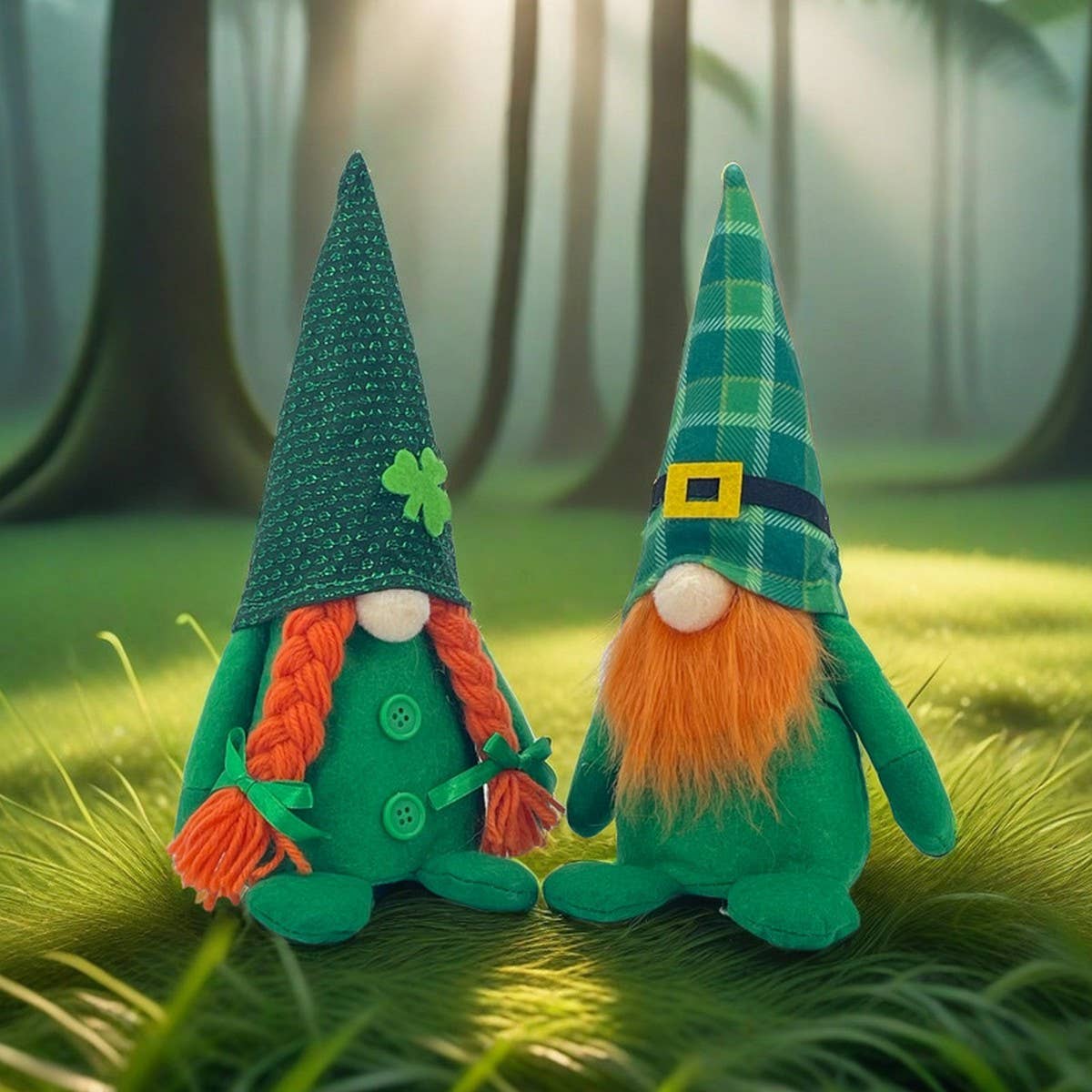 ST. PATRICK'S DAY DECORATIONS RUDOLPH DOLLORNAMENTS_CWMM3435