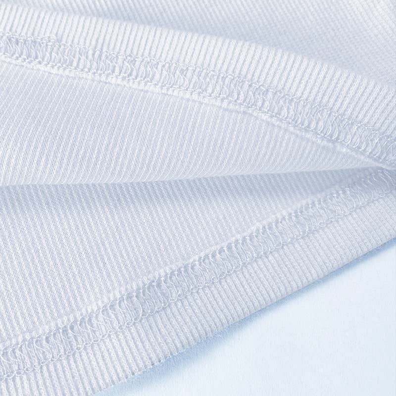 TRIM RIBBED TREND ONE-SHOULDER TANK TOP