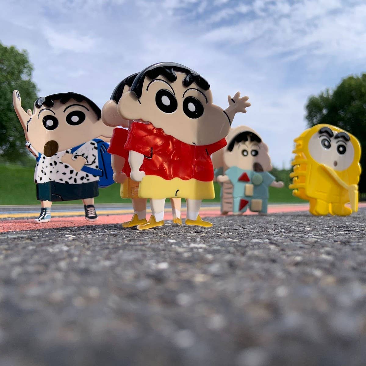 CRAYON SHIN-CHAN CUTE UNIQUE PUZZLE HAIRPIN
